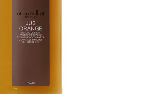 Jus d'orange blonde - Alain Milliat
