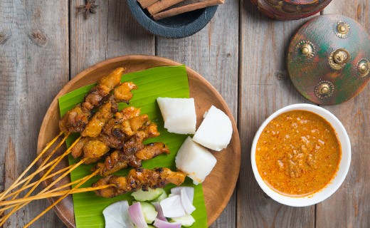 Kit recette : Brochettes satay thaï - Blue Elephant