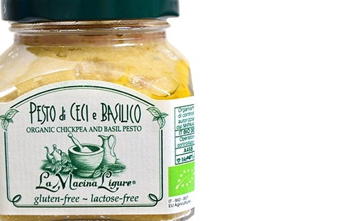 Pesto de pois chiches et de basilic - La Macina Ligure