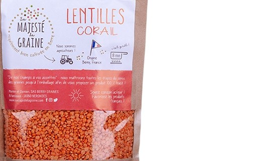 Lentilles corail - Sa majesté la graine