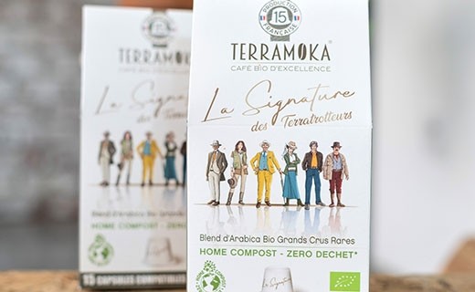 Café bio La signature des Terratrotteurs - 100% Arabica - Inde, Brésil et Ethiopie - capsules - Terramoka