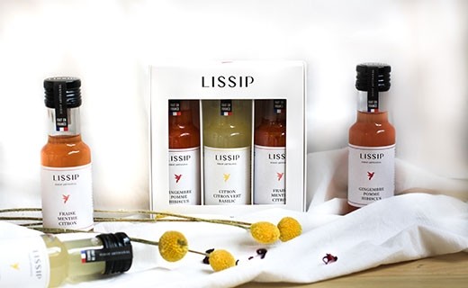 Trois sirops de fruits Lissip - Coffret découverte - Lissip