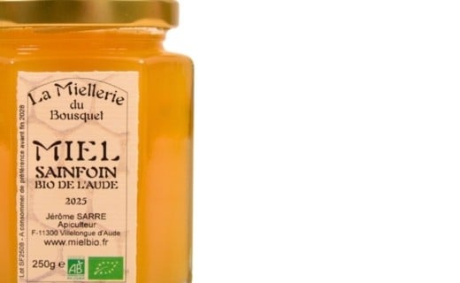 Miel de sainfoin bio - Miellerie du Bousquet