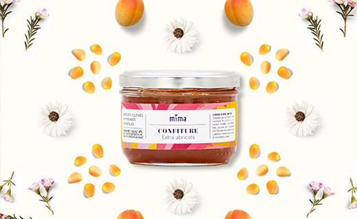 Confiture extra d'abricots bio - Mima Bio