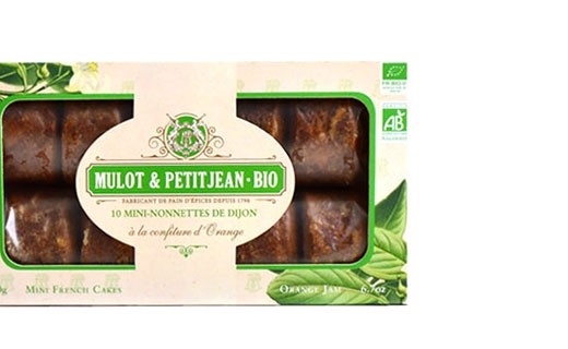 Mini-nonnettes de Dijon - confiture d'orange bio - Mulot & Petitjean