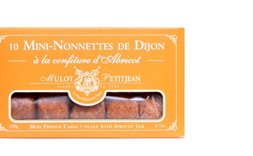 Mini-nonnettes de Dijon - confiture d'abricot - Mulot & Petitjean