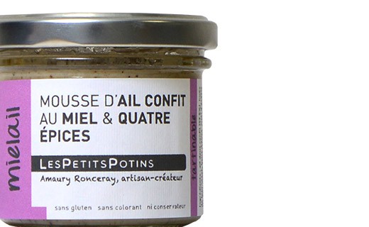 Mousse d'ail confit au miel et 4 épices - Mielail - Les Petits Potins