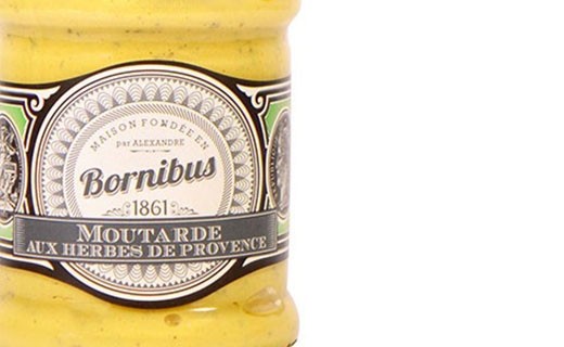 Moutarde aux herbes de Provence - Bornibus