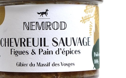 Terrine de chevreuil figues et pain d'épices - Nemrod