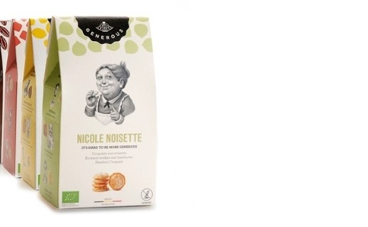 Biscuits croquants aux noisettes - Nicole - Generous