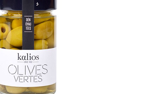Olives vertes dénoyautées - Kalios