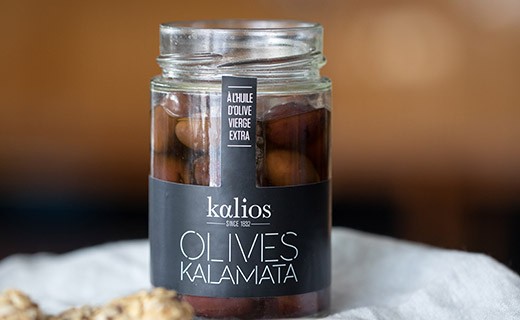 Olives Kalamata à l'huile d'olive vierge extra - Kalios