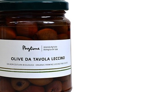 Olives Leccino dénoyautées bio  - Paglione