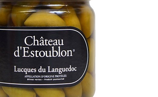 Olives vertes Lucques du Languedoc  - Château d'Estoublon