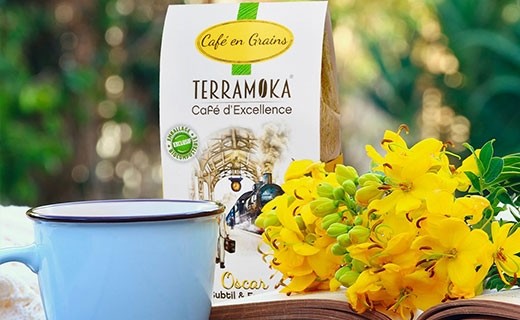 Café bio Oscar - 100% Arabica - Ethiopie - grains - Terramoka