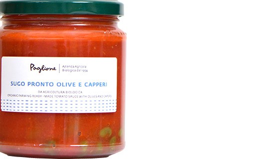 Sauce tomate aux olives et aux câpres - Paglione