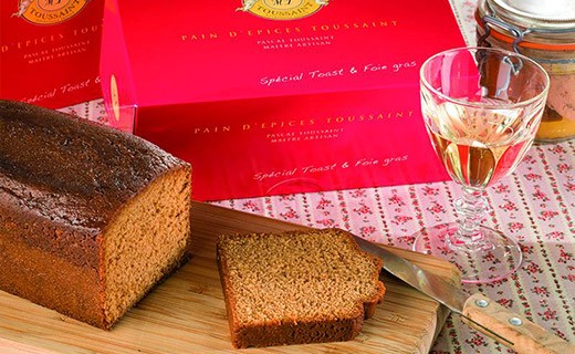 Pain d'épices - Spécial Toast et Foie Gras - Maison Toussaint