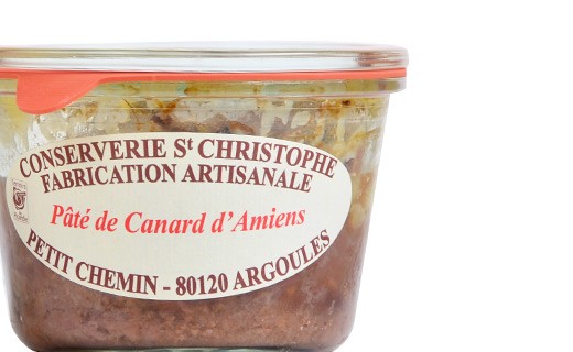 Pâté de canard d'Amiens - Conserverie Saint-Christophe