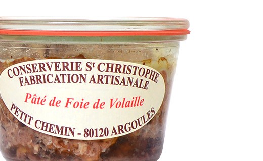 Pâté de foie de volaille - Conserverie Saint-Christophe