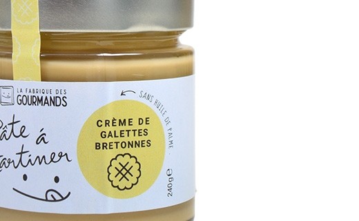 Pâte à tartiner - crème de galettes bretonnes - La Fabrique des Gourmands