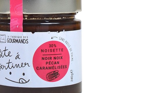 Pâte à tartiner - noir noix de pécan - La Fabrique des Gourmands