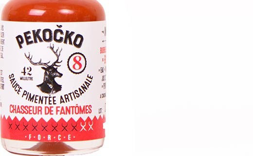 Sauce pimentée chasseur de fantômes - force 8 - Pekočko