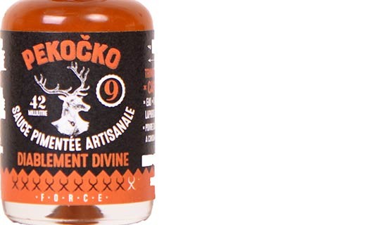 Sauce pimentée diablement divine - force 9 - Pekočko