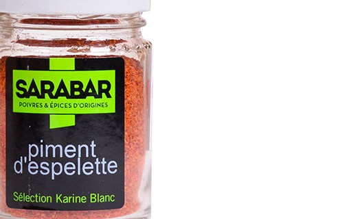 Poudre de piment d'Espelette - Sarabar