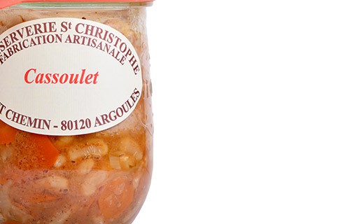 Plat cuisiné Cassoulet - Conserverie Saint-Christophe