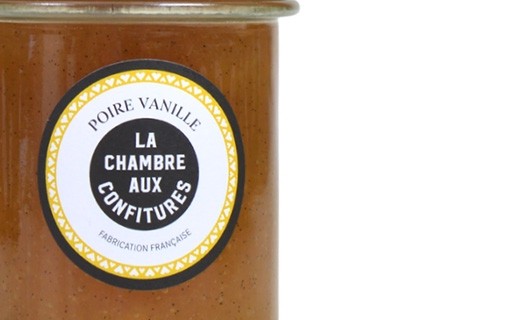 Confiture poire et vanille de Madagascar - La Chambre aux Confitures