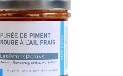 Purée de piment rouge à l’ail frais - Kipik - Les Petits Potins