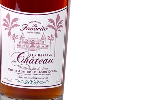 Rhum La Favorite - La réserve du château 2002 - Favorite (La)