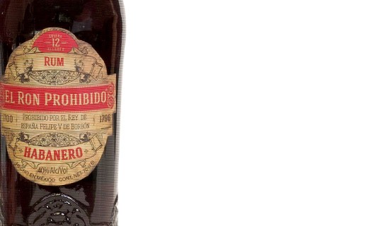 Rhum Prohibido Habanero 12 ans - El Ron Prohibido