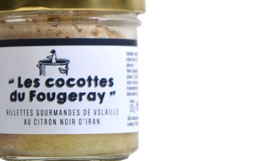 Rillettes de volaille au citron noir d'Iran - Comptoir Fougeray