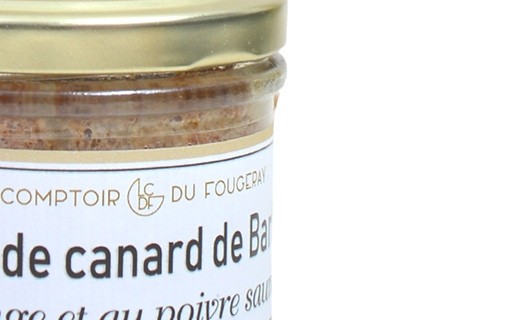 Rillettes de canard de Barbarie à l'orange - Comptoir Fougeray