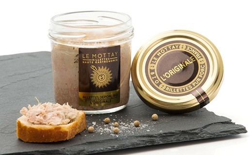 Rillettes de porc bio L'Originale - Le Mottay Gourmand