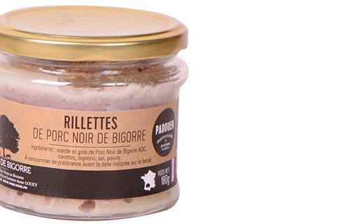 Rillettes de porc noir de Bigorre - Padouen