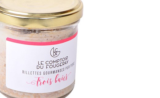 Rillettes de porc aux trois baies - Comptoir Fougeray