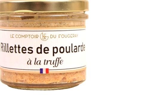 Rillettes de poularde à la truffe - Comptoir Fougeray