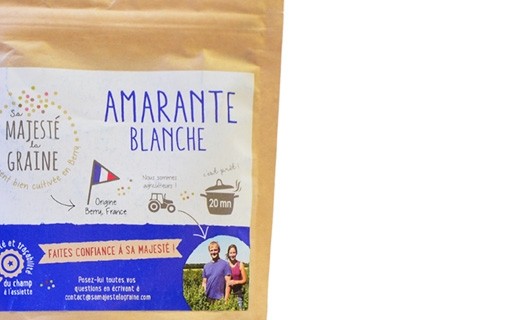 Amarante blanche - Sa majesté la graine