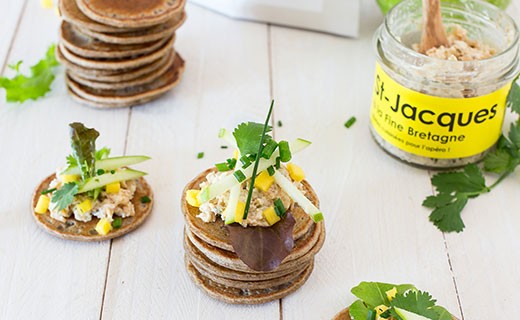 Rillettes de Saint-Jacques à la Fine Bretagne - L'Atelier du Cuisinier