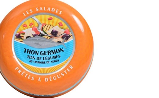 Salade de thon germon et tian de légumes au vinaigre de Xérès - La Belle-Iloise