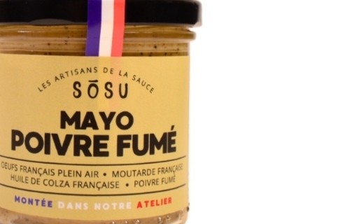 Mayonnaise poivre fumé - Sosu, les Artisans de la Sauce