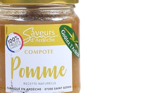 Compote de pomme - Saveurs d'Ardèche