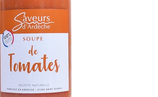 Soupe à la tomate - Saveurs d'Ardèche