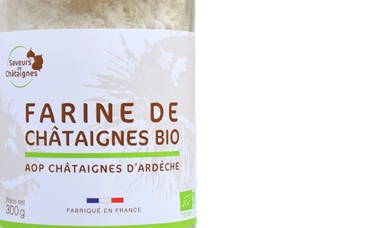 Farine de châtaignes d'Ardèche AOP bio - Saveurs d'Ardèche
