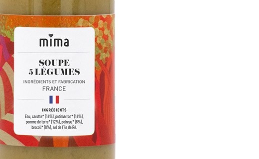 Soupe 5 légumes bio - Mima Bio