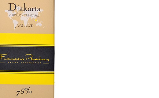 Tablette chocolat noir Djakarta - Pralus