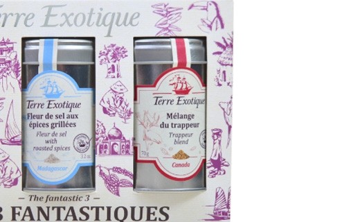 Coffret épices les 3 fantastiques de Terre Exotique - Terre Exotique