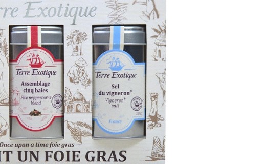 Coffret d'épices - Il était un foie gras - Terre Exotique